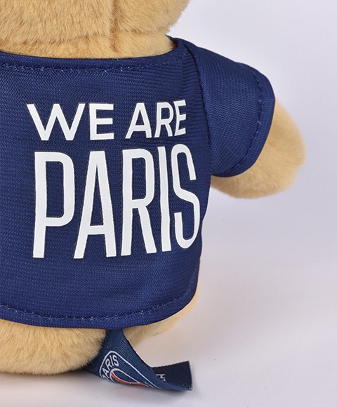 Dos Ours en peluche PSG Champion - Edition limitée et numérotée - 23 cm