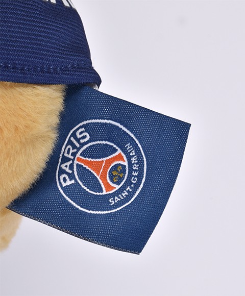 Etiquette PSG Peluche PSG Champion - Edition limitée et numérotée - 23 cm