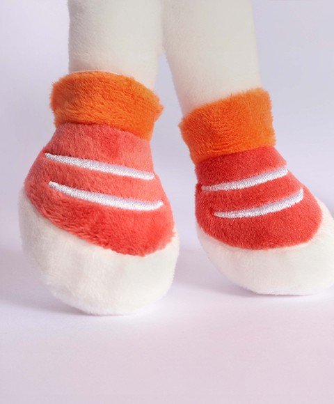 Chaussures peluche Madame Balle Roland-Garros tennis