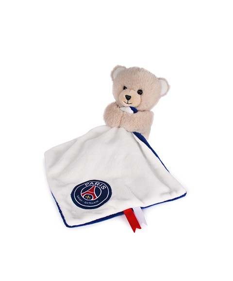Doudou ours avec mouchoir