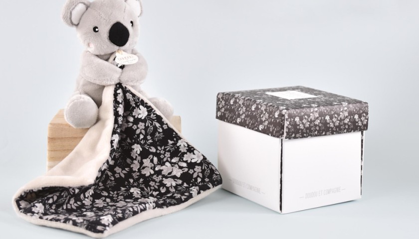 Doudou avec mouchoir koala boh'aime Doudou et compagnie DC4015