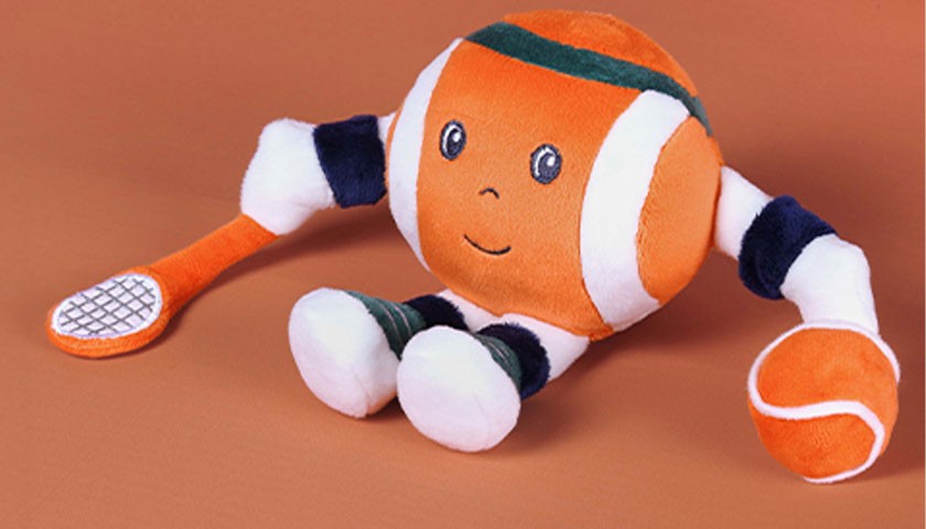 Peluche Roland-Garros- Monsieur Balle