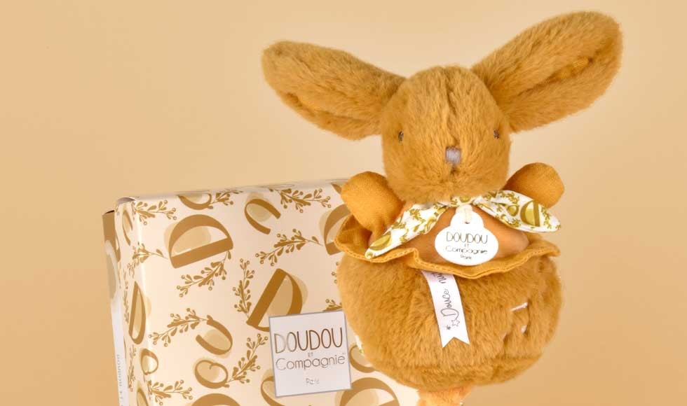 Boite à musique Jaune moutarde