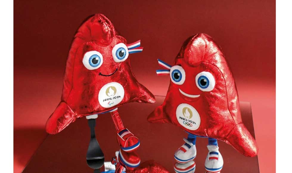 mascotte Jeux olympiques - Edition limitée - 27 cm