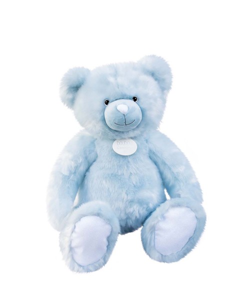 Ours en peluche géant - bleu glacé - Collection 80 cm