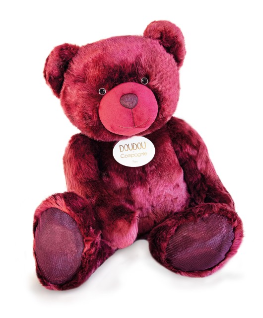 Gros Ours en peluche Bois de rose - XXL - 120 cm