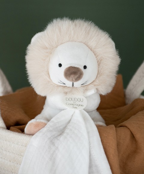 Doudou attache tétine avec peluche UNICEF personnalisé - Panda