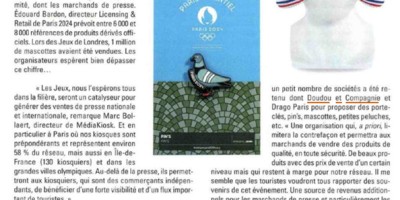 Mascottes Phryges Doudou et Compagnie Jeux Olympiques et Paralympiques