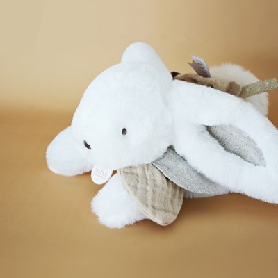 Coffret Pantin Lapin beige - Happy Wild - 25 cm