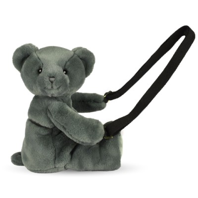 Sac bandouliere - Ours en peluche Vert Kaki - 30 cm
