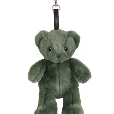 porte clé - Bijou de sac Ours peluche - 20 cm - Vert