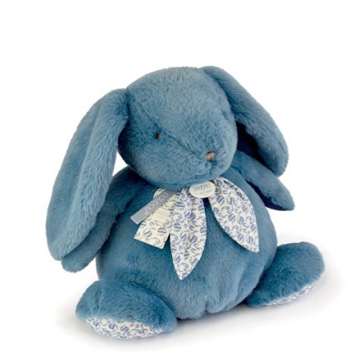 Lapin geant Bleu - LAPIN DOUDOU 42 cm