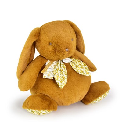 Lapin géant - LAPIN DOUDOU 42 cm - Jaune moutarde