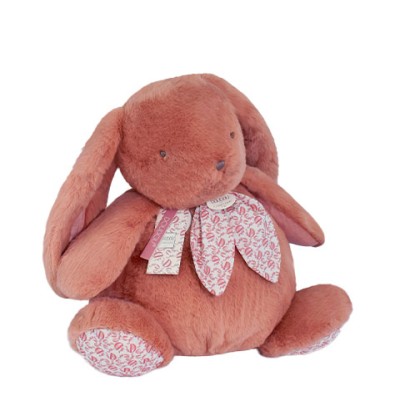 Lapin geant Rose - LAPIN DOUDOU 42 cm