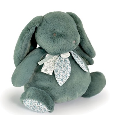 Lapin géant  - LAPIN DOUDOU 42 cm - Vert