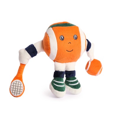 Peluche Roland-Garros- Monsieur Balle Orange – 17 cm