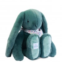 Peluche LAPIN FLEURETTE - 50 cm - Vert DC4308