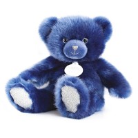 Ours en peluche bleu nuit - Collection - 30 cm