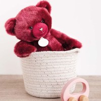 Ours en peluche bois de rose - Collection - 37 cm