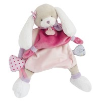 Marionnette à main Chien Toopi girl rose - 28 cm