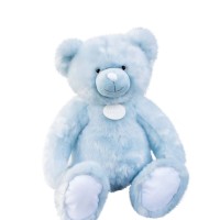 Ours en peluche géant - bleu glacé - Collection 80 cm