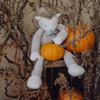 Peluche géante Hérisson gris Tiwipi - 60 cm