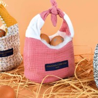 Doudou Souris marionnette - Petit sac - Amusette  3 EN 1