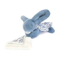 Lapin DOUDOU® - Peluche Lapin bleu - Sans Boite