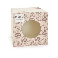 Lapin DOUDOU® - Peluche Lapin beige - Boite