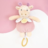 Boite a musique bebe - Girafe rose - 20 cm- dc4157-girafe-3.jpg