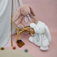 Lapin géant  - LAPIN DOUDOU 42 cm - Rose