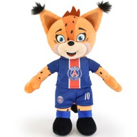 Peluche XXL PSG Mascotte Officielle - Germain Le Lynx 50 cm