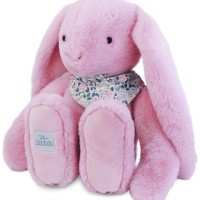 Peluche lapin Rose XXL - Lapin Fleurette 50 cm