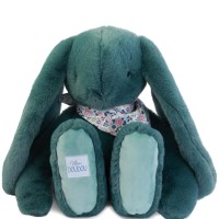 Peluche lapin Vert XXL - Lapin Fleurette 50 cm- DC4308.jpg