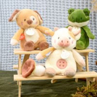 DC4358 chien et vache peluche