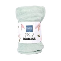Plaid douceur  70*100cm - Vert