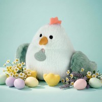 PIOU - Peluche poussin amande - 15 cm