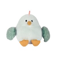 Peluche poussin amande de face
