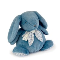 Lapin geant Bleu - LAPIN DOUDOU 42 cm