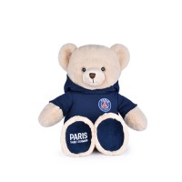 Peluche officielle OURS PSG capuche - 35 cm