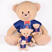 L'ours en peluche avec maillot PSG  - 25 cm- LI4541-6.jpg