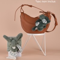 Duo Maman & Bébé - Peluche et Porte-clés Lapin Vert.jpg