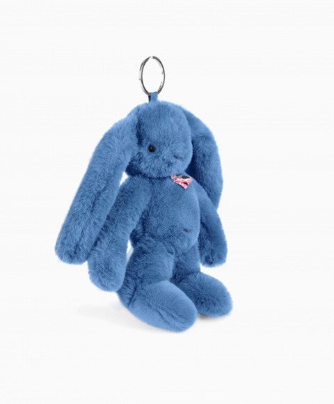 Porte clés - Bleu DC4295 LAPIN FLEURETTE