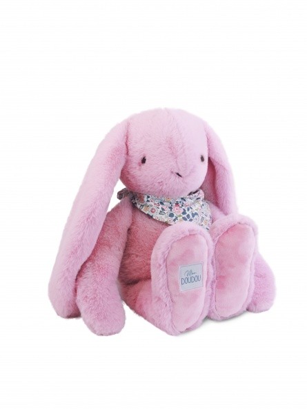 LAPIN FLEURETTE - 50 cm - Rose DC4307