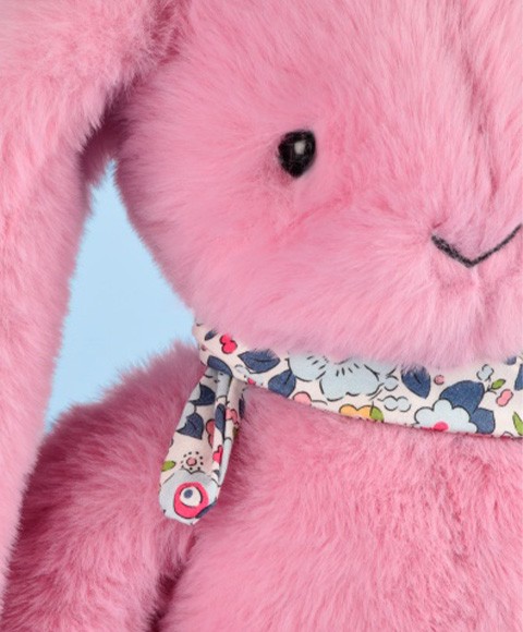 Peluche lapin - Rose 35 cm- dc4302.jpg