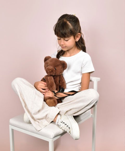Sac Ours en peluche marron - DC4380