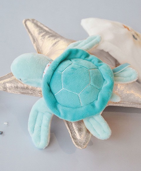 Tortue doudou bebe - 16  cm