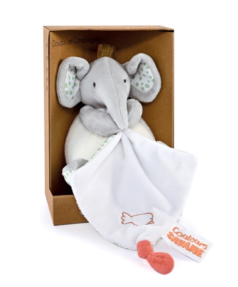 Doudou elephant : Douceur et réconfort pour votre enfant