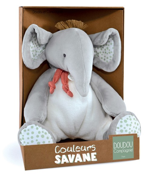 Elefante 38 cm de Doudou et Compagnie