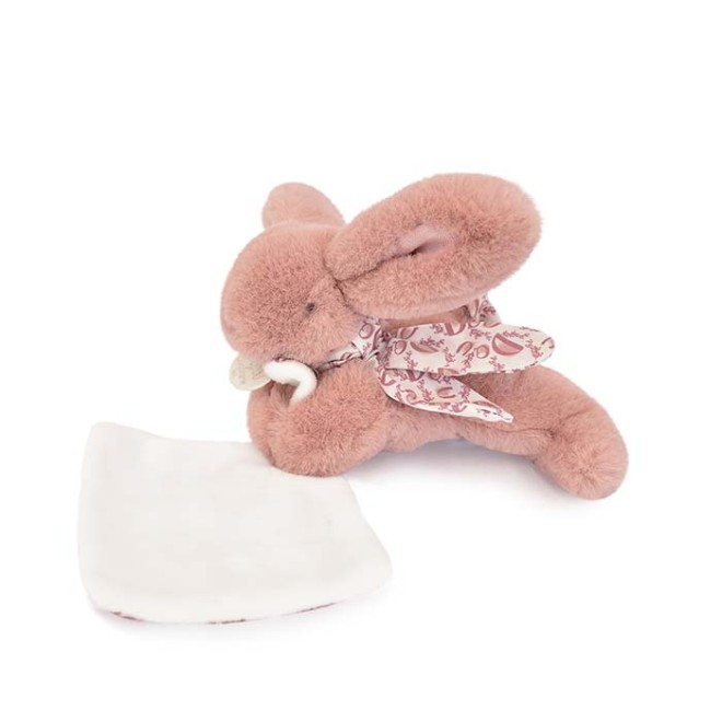 Lapin DOUDOU® - Peluche Lapin rose - Sans Boite